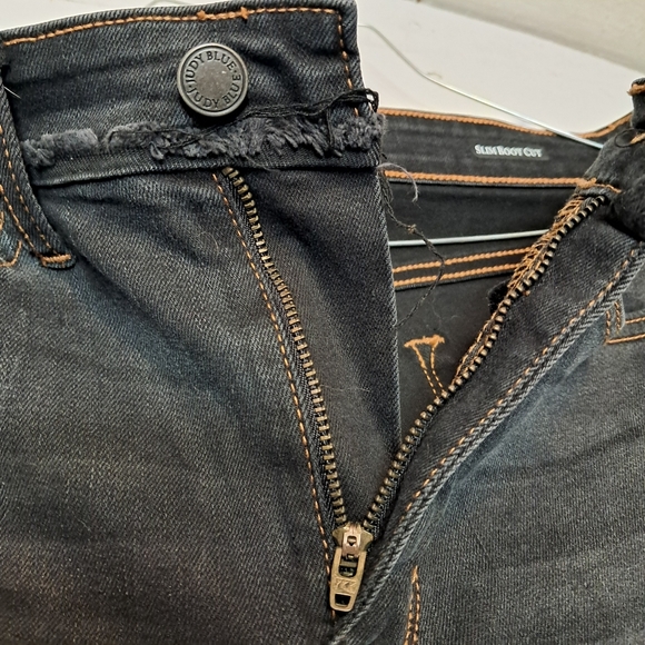 Judy Blue Ashland High Rise Slim Bootcut Black Wash Jeans Size 9/29 - Picture 6 of 11